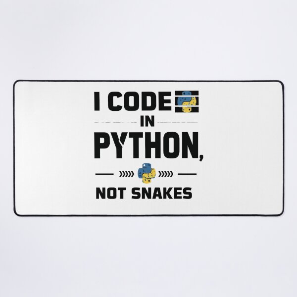 Item preview, I Code in Python, Not Snakes – Funny Programmer Humor T-Shirt designed and sold by RMTrendy.