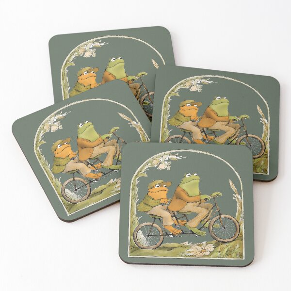 Item preview, Frog and Toad Cozy Bike Ride Shirt – Vintage Children’s Book Aesthetic designed and sold by maitivi.