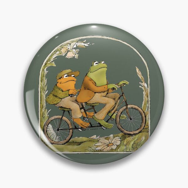 Item preview, Frog and Toad Cozy Bike Ride Shirt – Vintage Children’s Book Aesthetic designed and sold by maitivi.