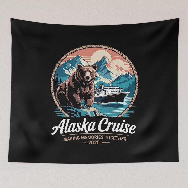 Item preview, Matching Family Friends and Group Alaskan Alaska Cruise 2025 16 designed and sold by AquaKiev.