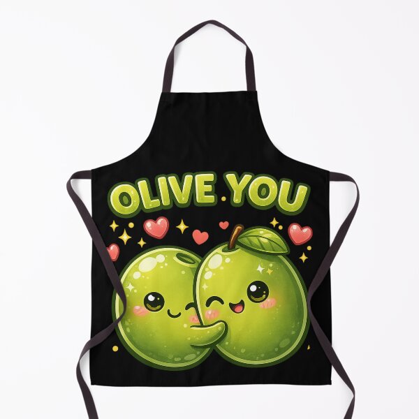 Item preview, Olive You Cute Love Pun designed and sold by Papier Atelier Art.