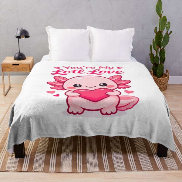 Item preview, You’re My Lotl Love – Cute Axolotl Valentine Illustration designed and sold by bilal sibgui.