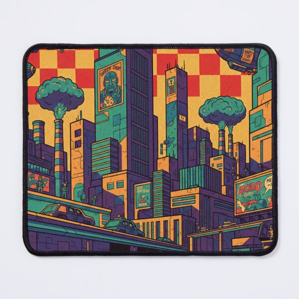 Item preview, Cartoon Dystopia 2077 designed and sold by tokixwawrtooth.
