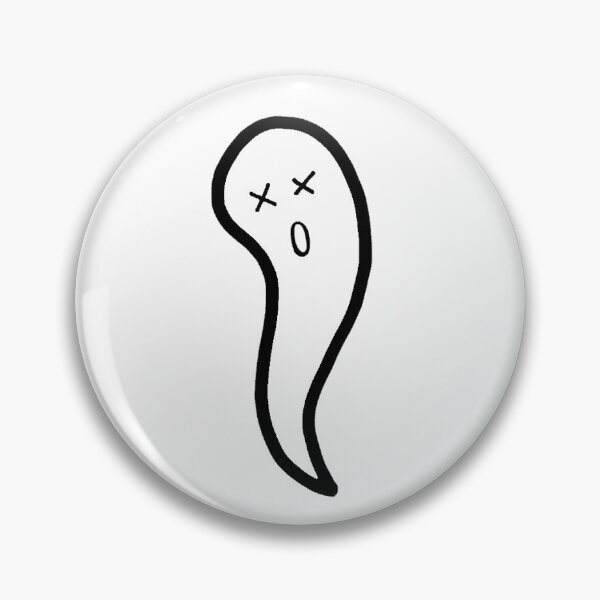 Item preview, Ghosty w/ Crossed Out Eyes (White) designed and sold by GH.
