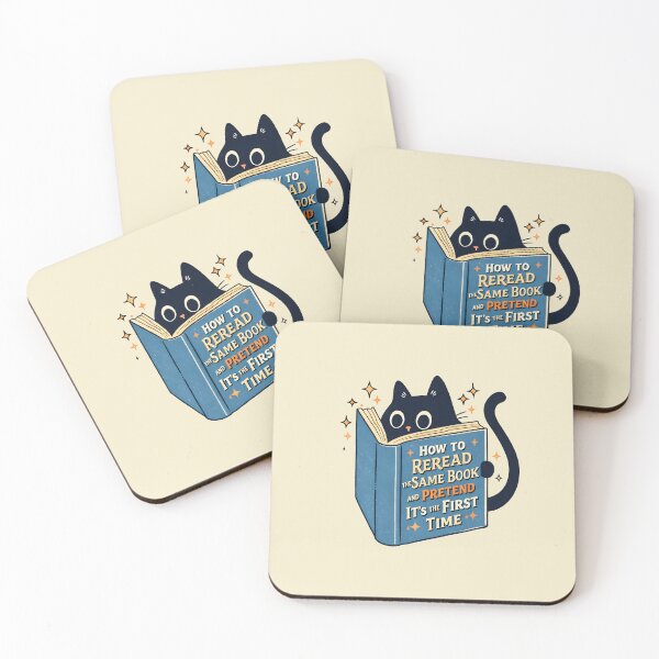 Item preview, How to Reread the Same Book and Pretend It's the First Time designed and sold by DemureArtsy.