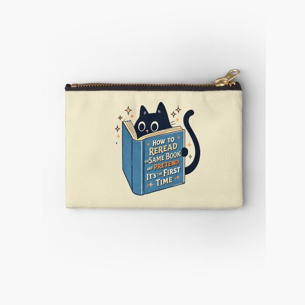 Item preview, How to Reread the Same Book and Pretend It's the First Time designed and sold by DemureArtsy.