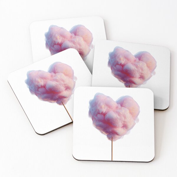 Item preview, Pastel Heart Cotton Candy Dreamy Valentine's Day Aesthetic designed and sold by BigStar-Cart.