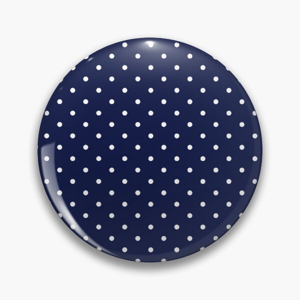 Item preview, Navy Blue and white polka dot pattern designed and sold by RishabhArts1.