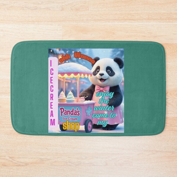 Item preview,  Funny joke  panda Custom designed tshirts     Ohh wanna enjoy the winter come to my ice cream shop designed and sold by Dew  Drop wear.