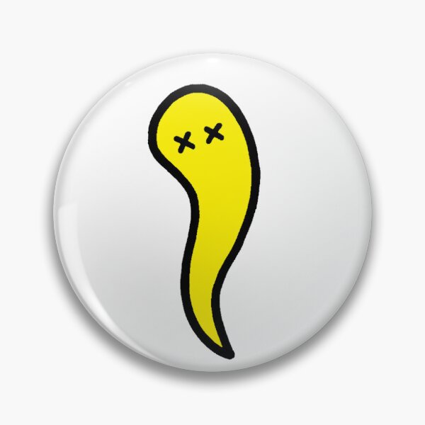 Item preview, Ghosty w/ Crossed Out Eyes (Yellow) designed and sold by GH.