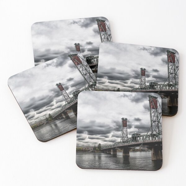 Item preview, Coming into port Hawthorne Bridge designed and sold by Intimidation Factory.