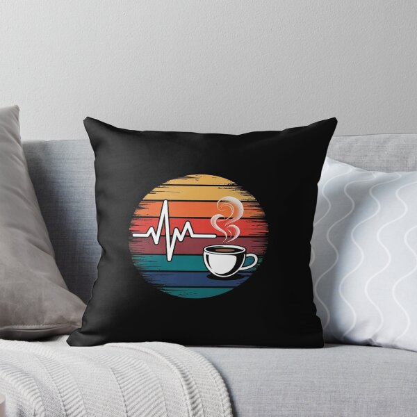 Item preview, Coffee Heartbeat Coffee Lover Cup Of Coffee Men Women designed and sold by MythWoot.