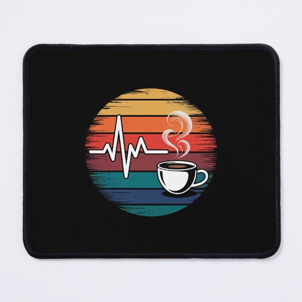 Item preview, Coffee Heartbeat Coffee Lover Cup Of Coffee Men Women designed and sold by MythWoot.