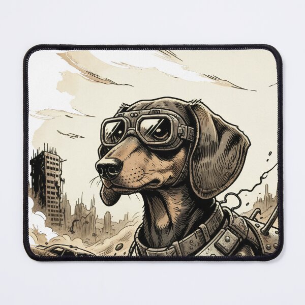 Item preview, Dog Dachshund Mad Max designed and sold by KFAKU.