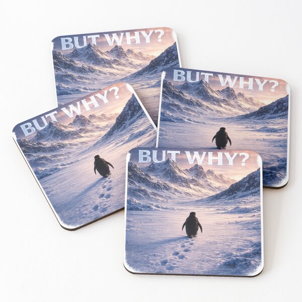 Item preview, Official Iconic Penguin Mountain Calling But Why designed and sold by TynesDesign.