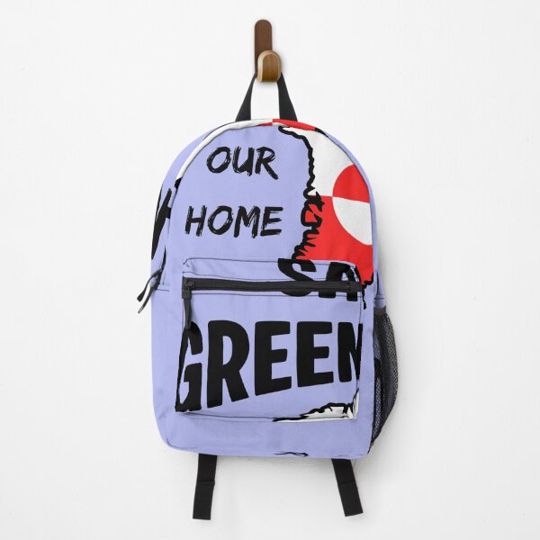 Item preview, Save Greenland Arctic Map and Flag Heritage Design designed and sold by axiksa10.