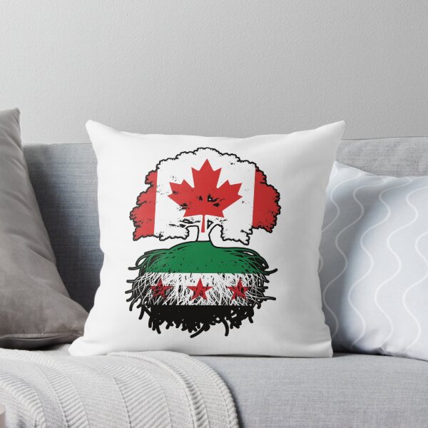 Item preview, Syrian Canadian Roots and Crown Tree designed and sold by FlagX.