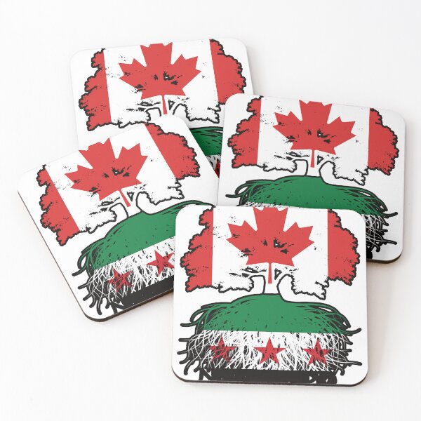 Item preview, Syrian Canadian Roots and Crown Tree designed and sold by FlagX.