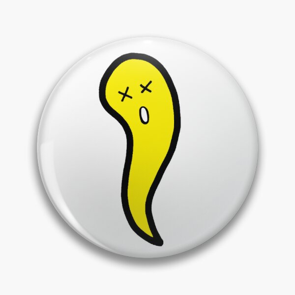 Item preview, Ghosty w/ Crossed Out Eyes (Yellow) designed and sold by GH.