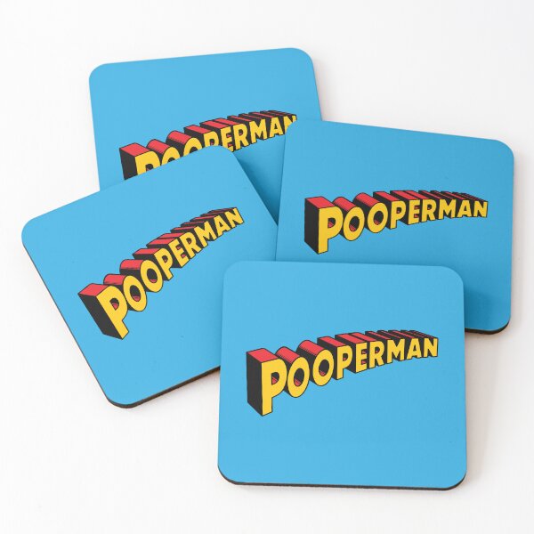 Item preview, Pooper Man designed and sold by ThunderboxArt.