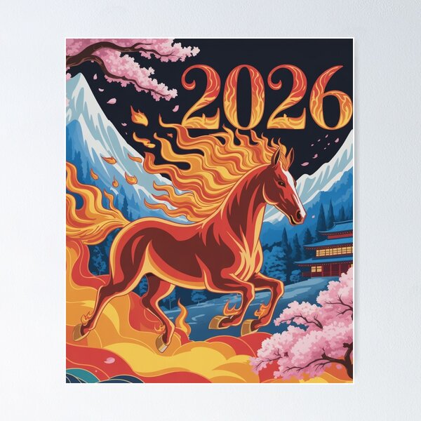 Item preview, Year of the horse designed and sold by Perceptible.