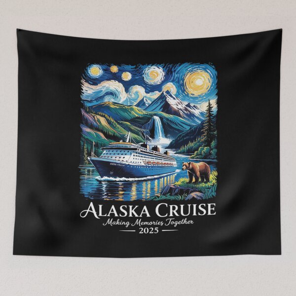 Item preview, Matching Family Friends and Group Alaskan Alaska Cruise 202515 designed and sold by AquaKiev.