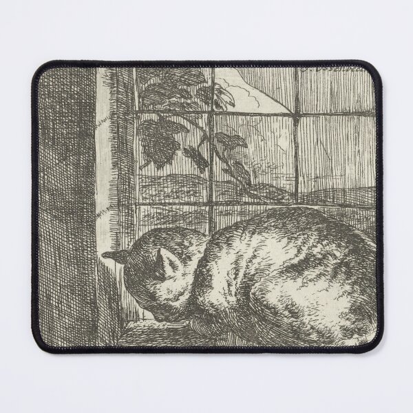 Item preview, Cat in the window designed and sold by felttipcat.