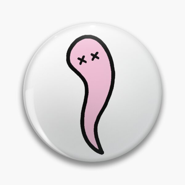 Item preview, Ghosty w/ Crossed Out Eyes (Pink) designed and sold by GH.