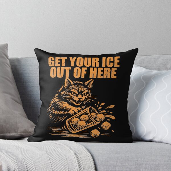 Item preview, Get Your Ice Out Of Here Cat Anti-ICE No Ice Please Anti Trump No Kings designed and sold by wtfbba.