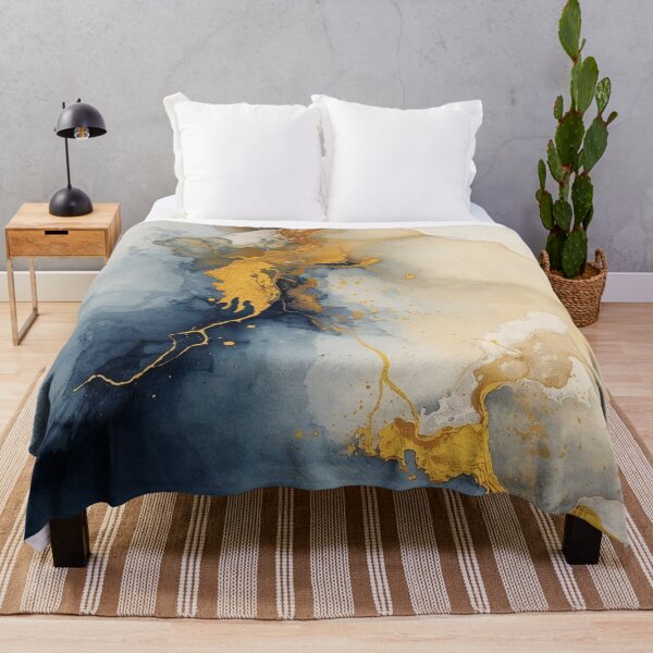 Item preview, Gilded Blue Current designed and sold by Harmonic_Layers.