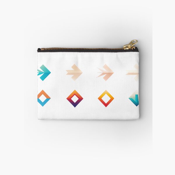Item preview, Vibrant arrow icons in modern gradient designs for navigation designed and sold by Creative88Art.