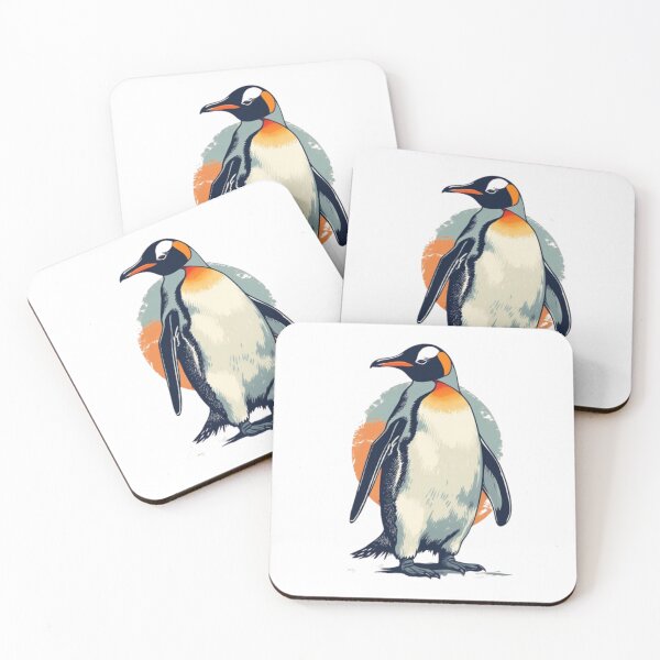 Item preview, Penguin – Minimal Kawaii Animal Illustration designed and sold by Ditstyle.