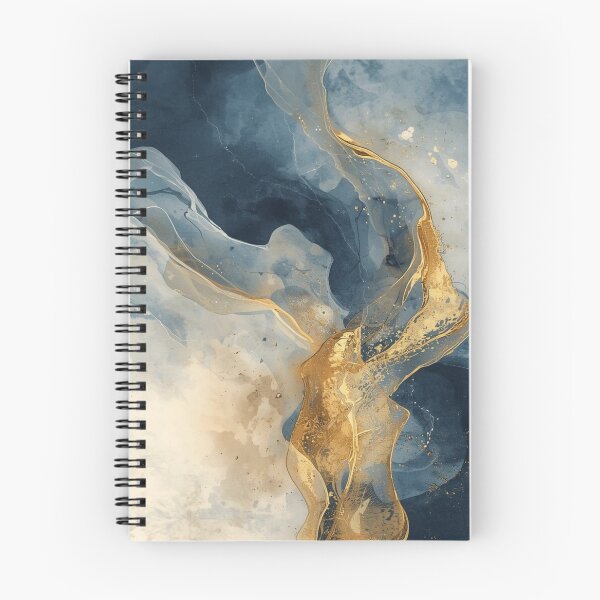 Item preview, Golden Tide in Blue designed and sold by Harmonic_Layers.