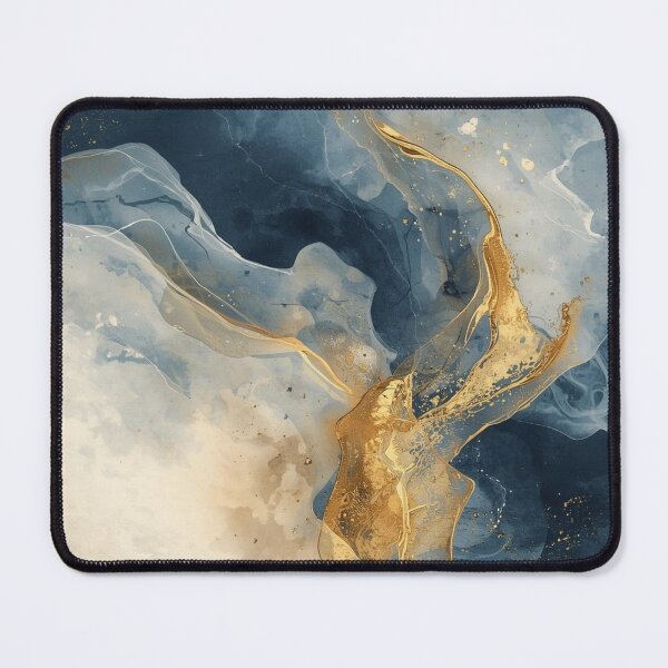 Item preview, Golden Tide in Blue designed and sold by Harmonic_Layers.