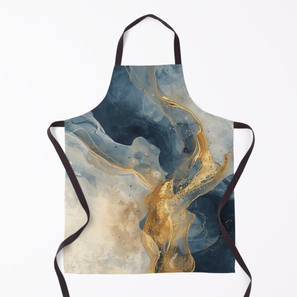 Item preview, Golden Tide in Blue designed and sold by Harmonic_Layers.
