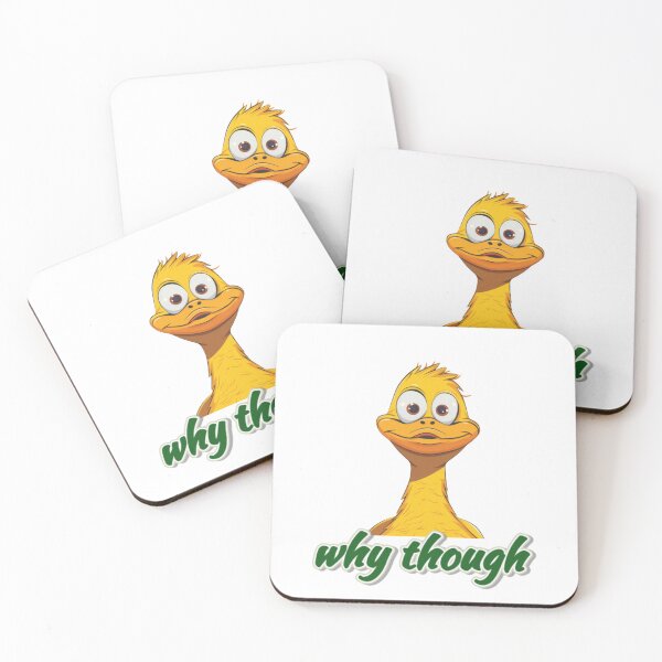 Item preview, Sassy Duck Reactions – Why Though Meme Duck designed and sold by MiraLumeStudio.