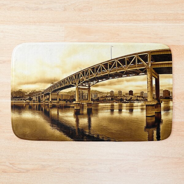 Item preview, Crossing the river: Marquam Bridge Cityscape designed and sold by Intimidation Factory.