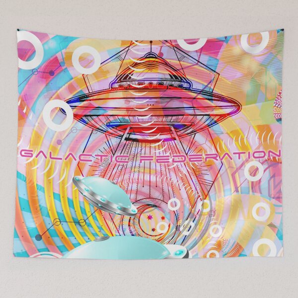 Item preview, Galactic Federation of Light :: Spiraling Toward Infinity designed and sold by MysticArtForge.