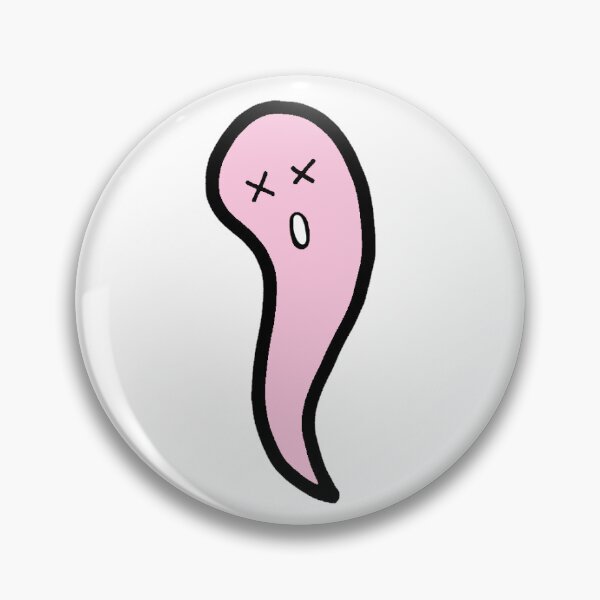 Item preview, Ghosty w/ Crossed Out Eyes (Pink) designed and sold by GH.