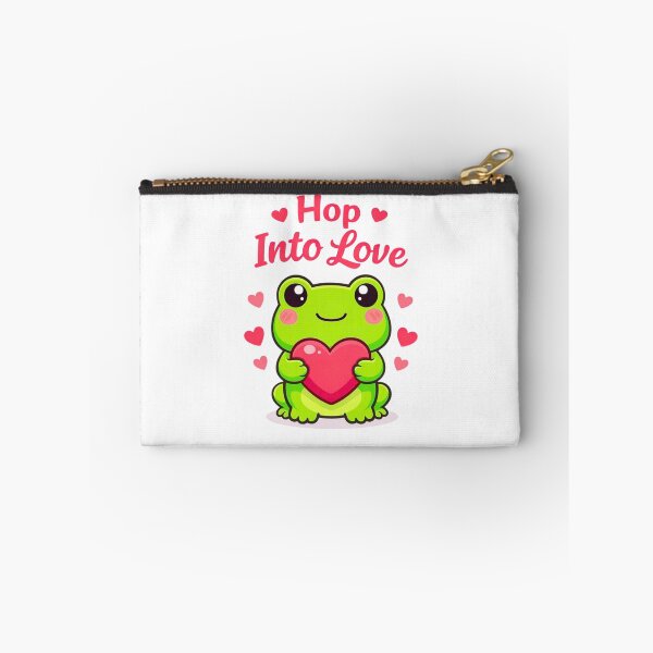 Item preview, Hop Into Love – Cute Frog Valentine 2026 designed and sold by bilal sibgui.