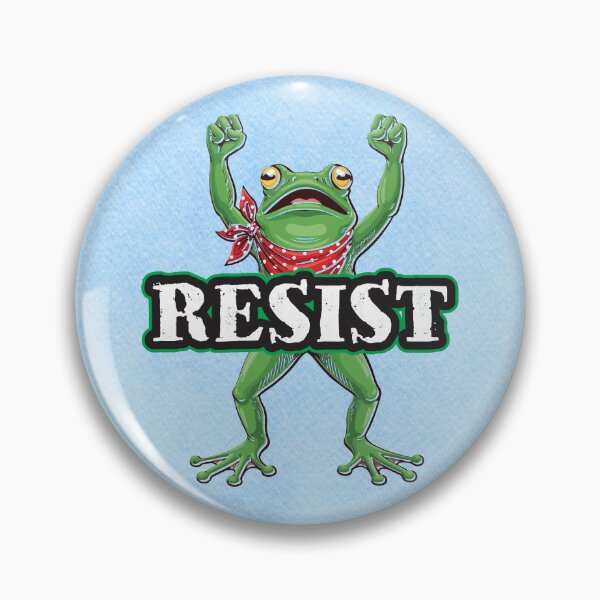 Item preview, Resist Frog designed and sold by MysticOzzy.