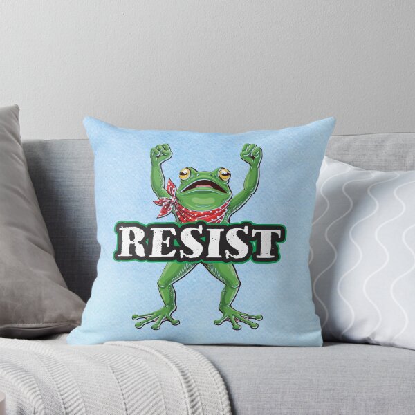 Item preview, Resist Frog designed and sold by MysticOzzy.