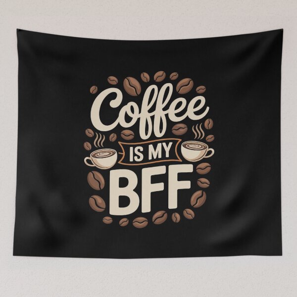 Item preview, Coffee Is My BFF Love Caffeine Coffee Lover designed and sold by MythWoot.