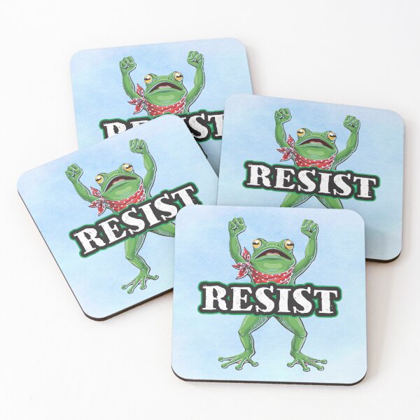 Item preview, Resist Frog designed and sold by MysticOzzy.