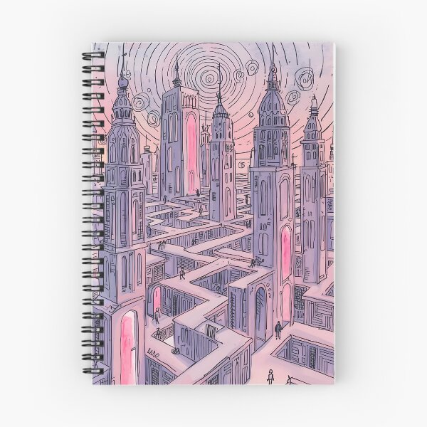 Item preview, Portal-Hued Labyrinth designed and sold by ShopSpire.