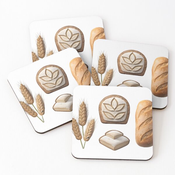Item preview, Artisanal bread and wheat for baking and culinary delights designed and sold by Creative88Art.