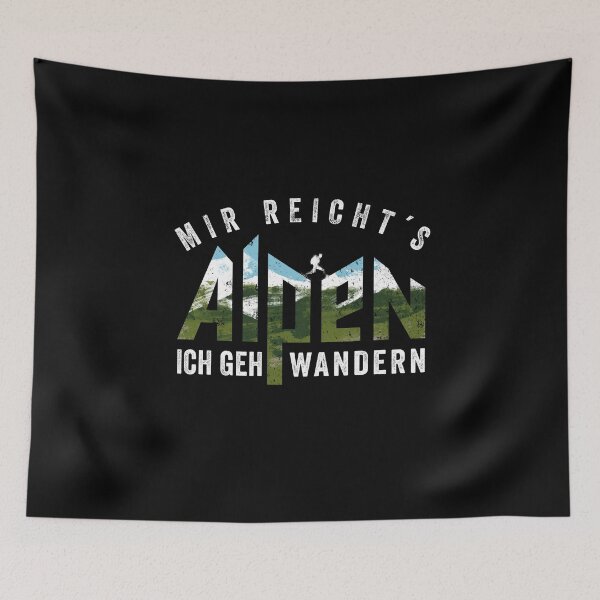 Item preview, That's enough for me, I'm going hiking in the Alps. Gift designed and sold by Halfstone.