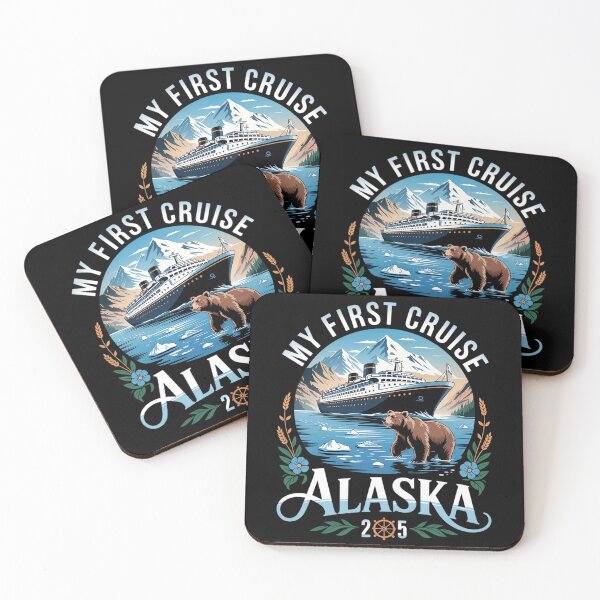 Item preview, My First Cruise Alaska 2025 Family Friend Cruisin Together designed and sold by MarryIsMonth.