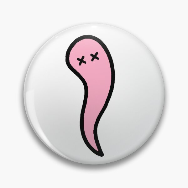 Item preview, Ghosty w/ Crossed Out Eyes (Pink) designed and sold by GH.