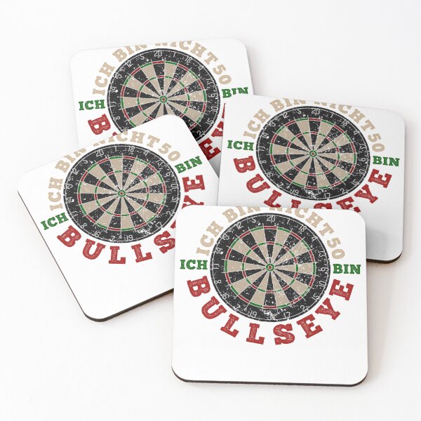Item preview, I'm not 50, I'm Bullseye! Birthday darts designed and sold by Halfstone.